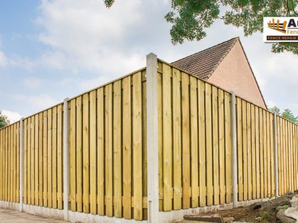wooden fence